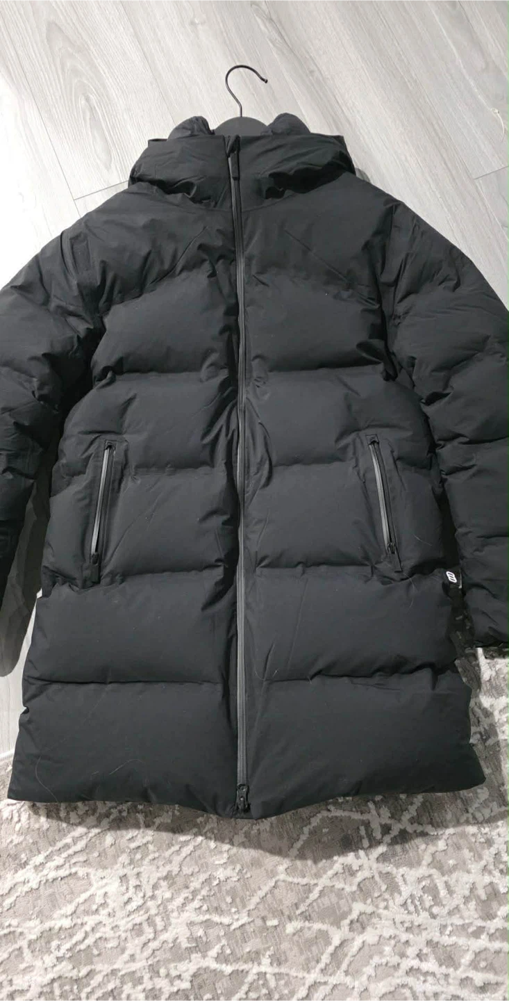 Aritzia The Super Puff20 Mid Black Rainstop Jacket Size S - photo 3