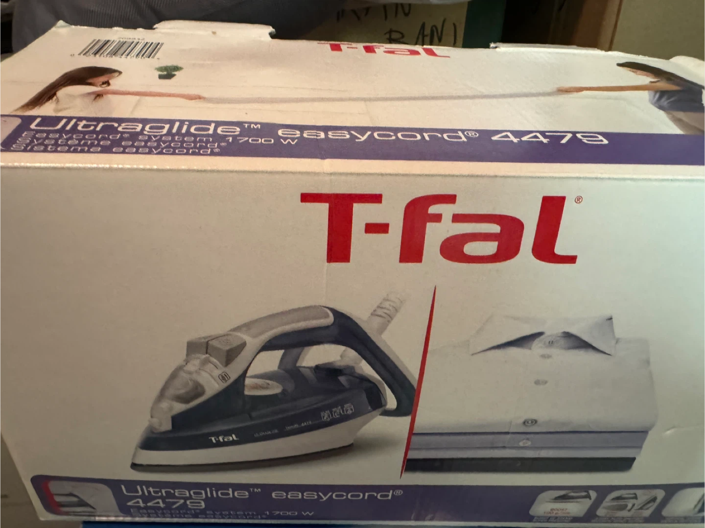 T-fal Ultraglide 4479 Easycord Iron - 1700 W