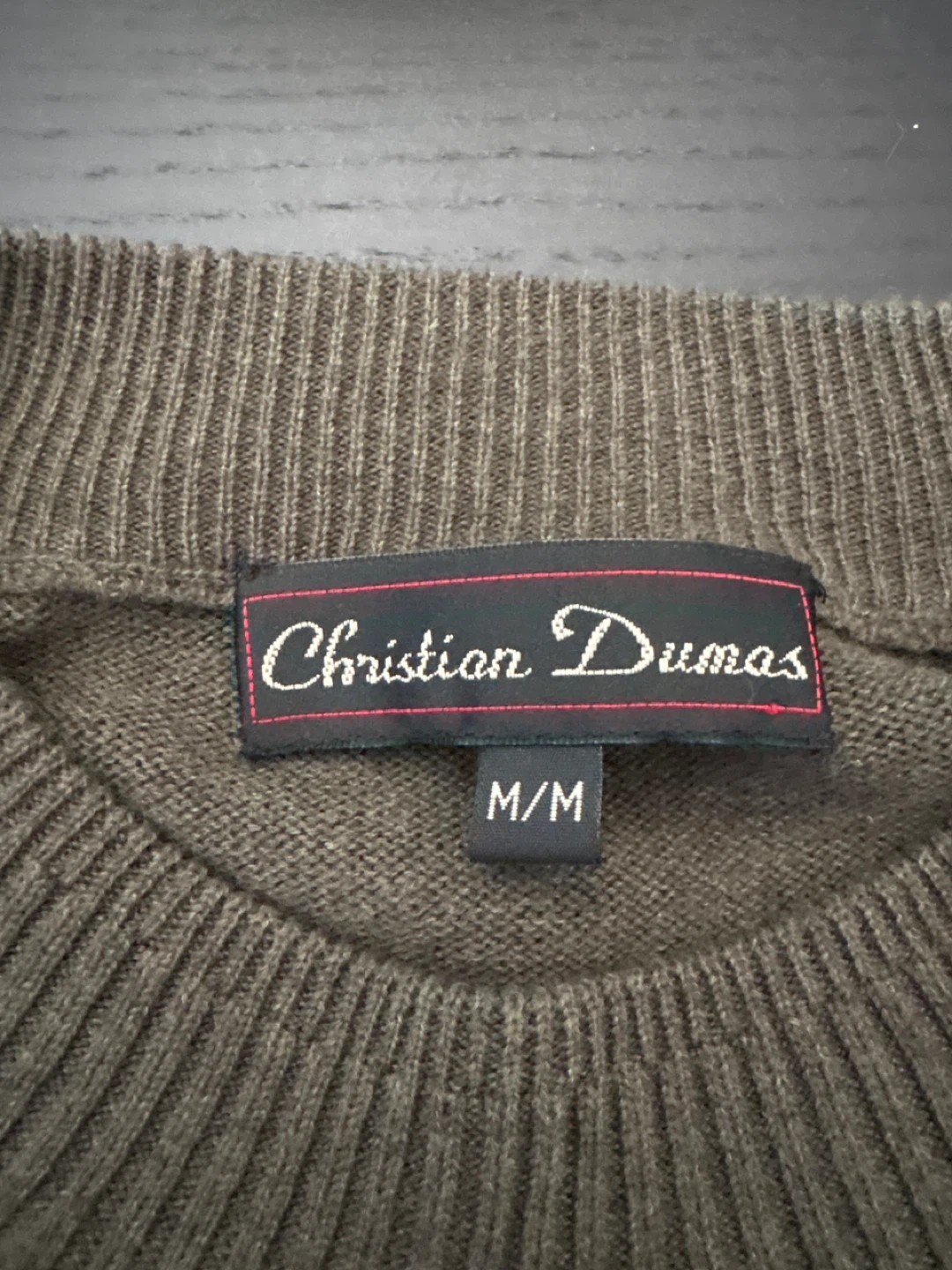 Christian Dumas Crew Neck Sweater M/M