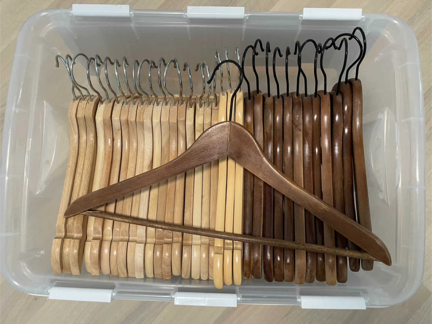 IKEA Bumerang Wooden Hangers