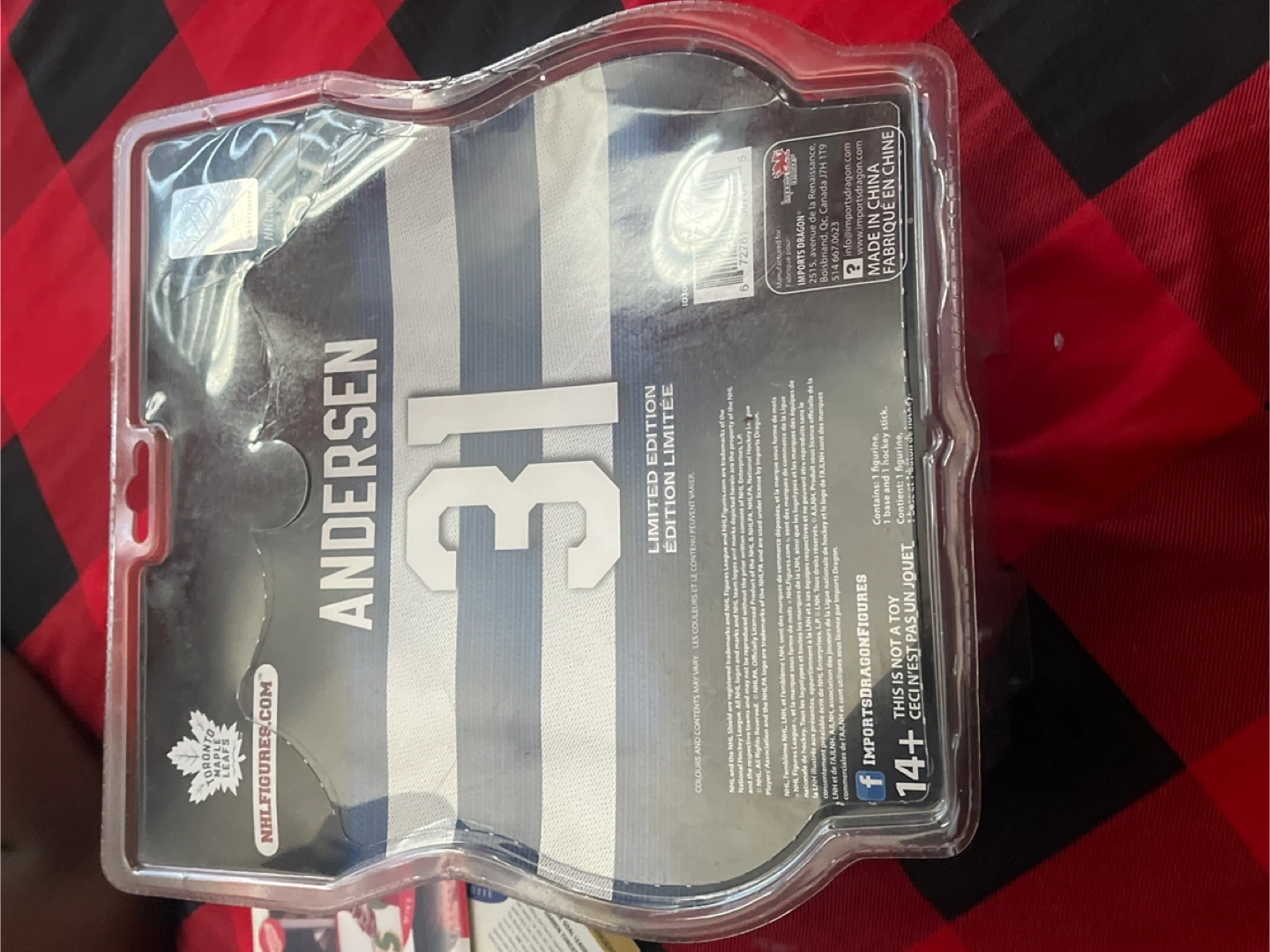 Limited Edition Andersen 31 Toronto Maple Leafs Figurine - photo 3