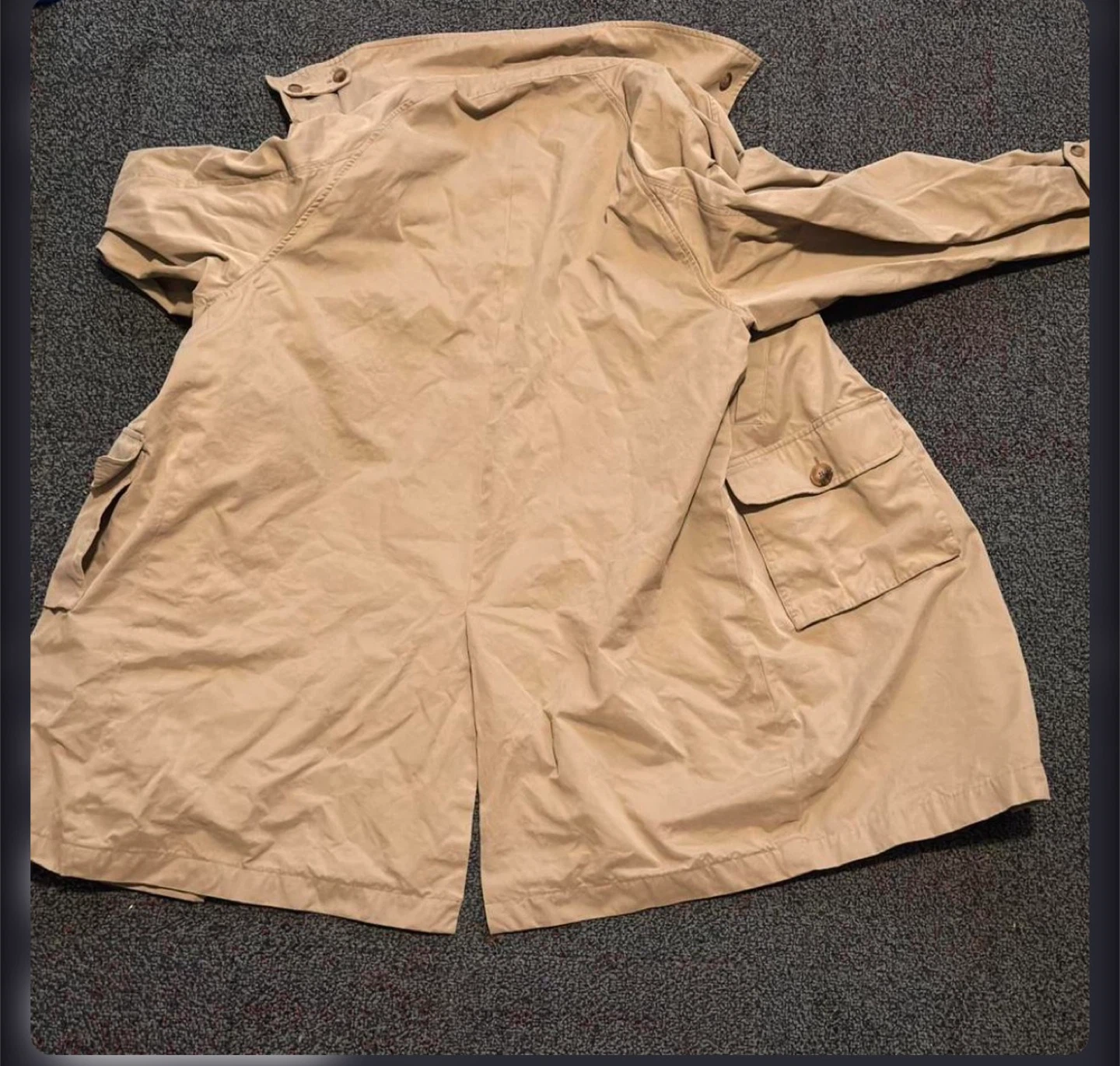 Pompeii Cream Windbreaker Jacket. Size L - photo 3
