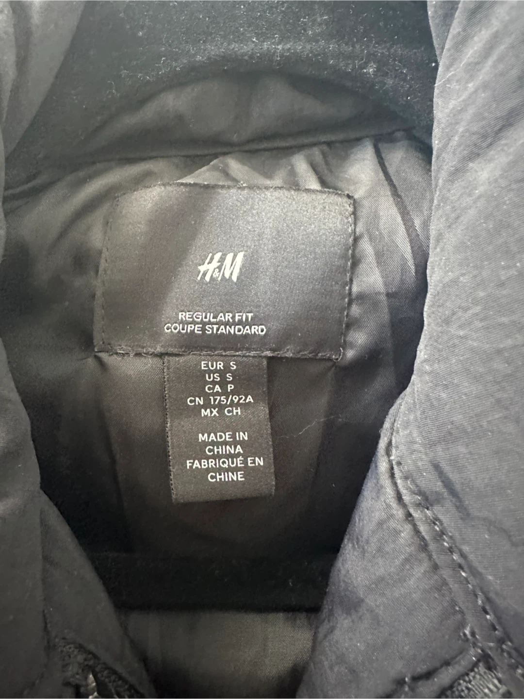 H&M Fleece Jacket Tie-Dye Pattern - Size S - photo 3