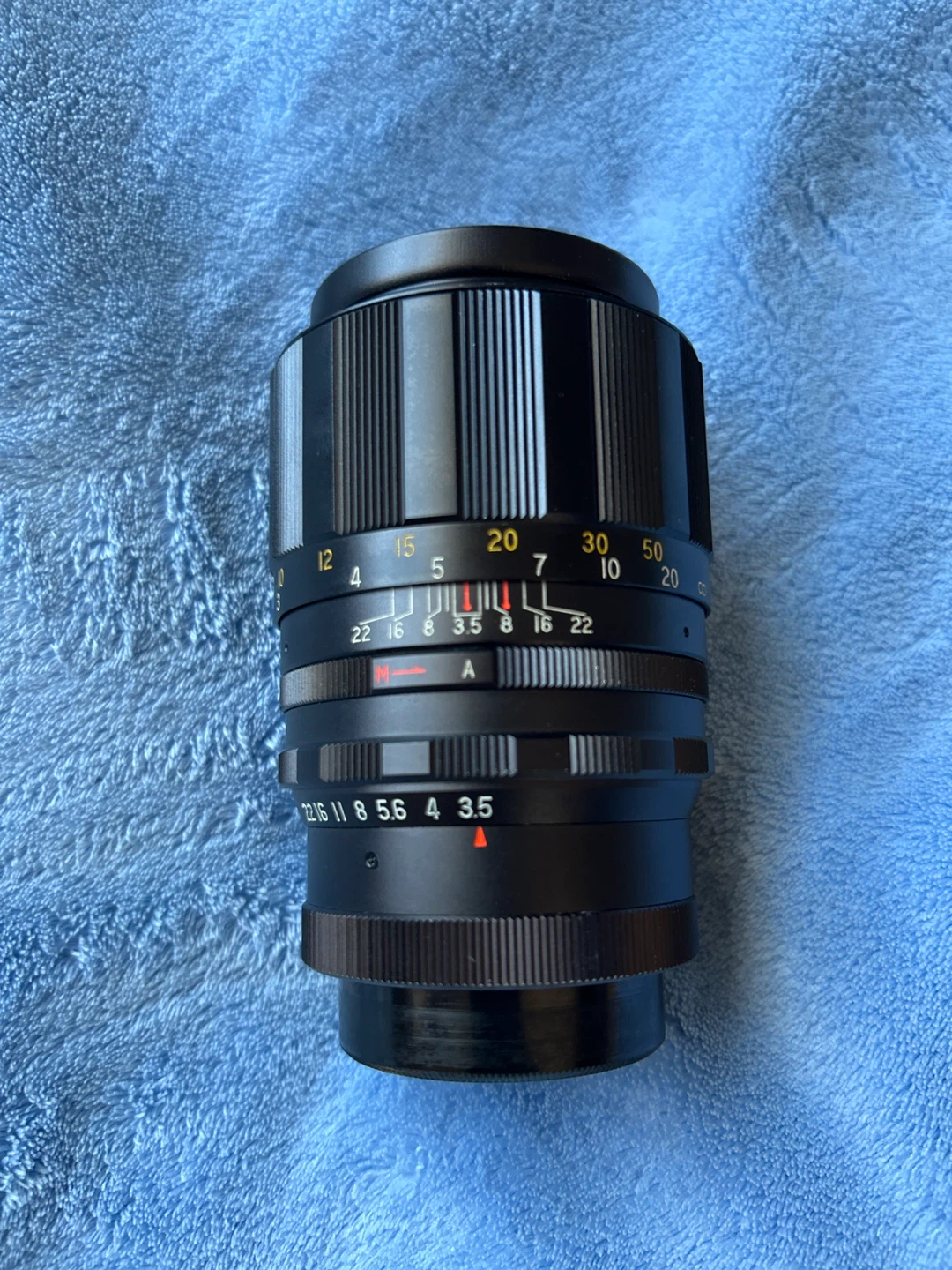 M42 film camera lens Soligor Tele-Auto f=135mm 1:3.5 Lens - photo 2