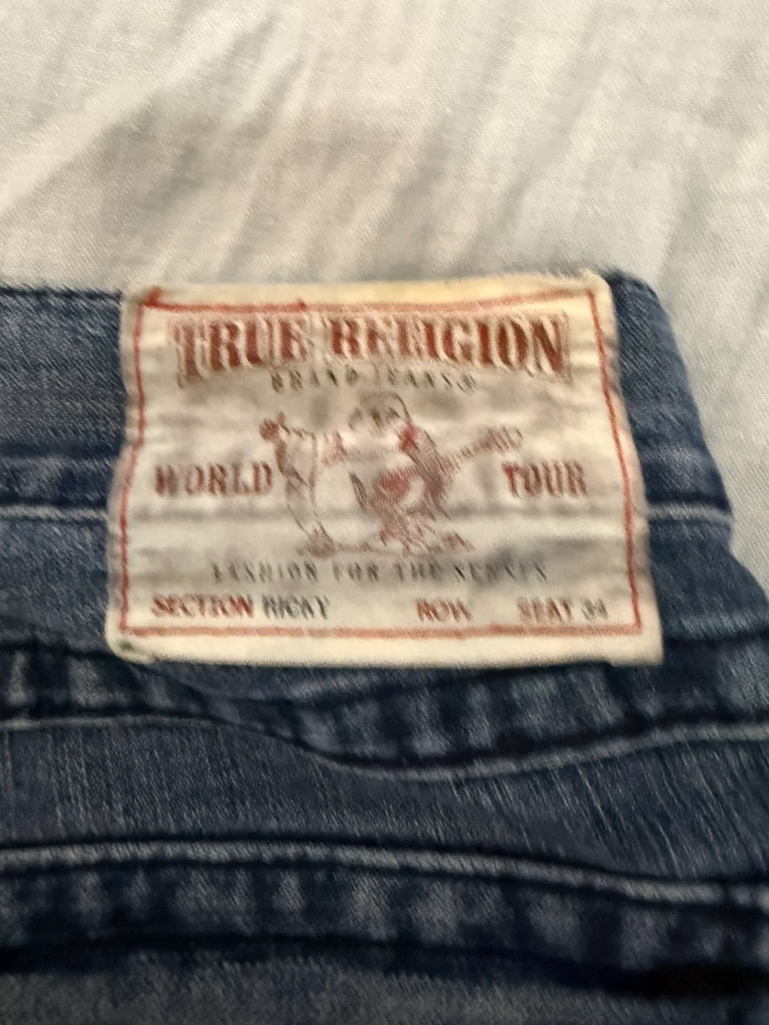 True Religion "Ricky" Bootcut Jeans - Size 34 - photo 5