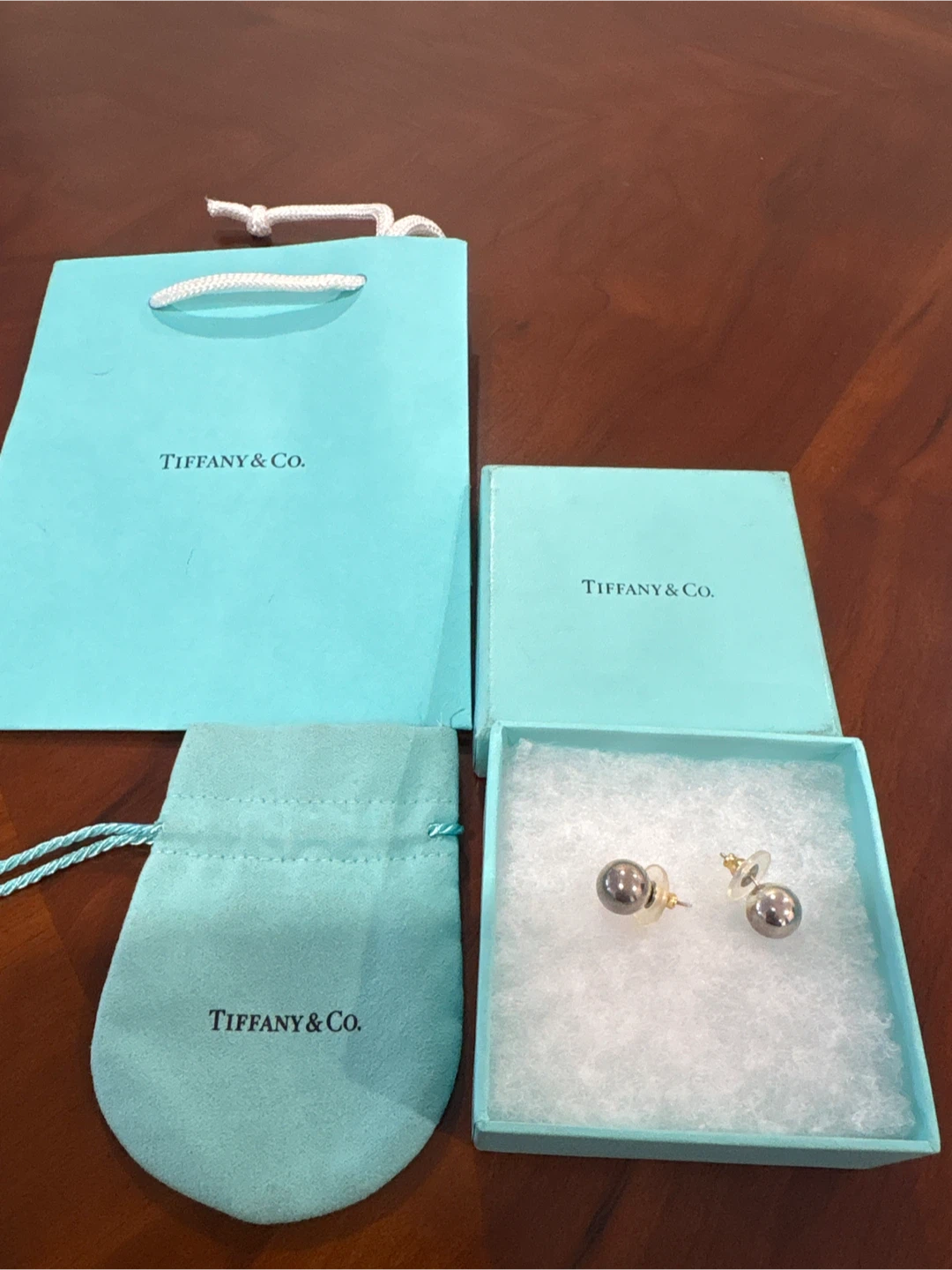 Tiffany & Co. Ball Earrings