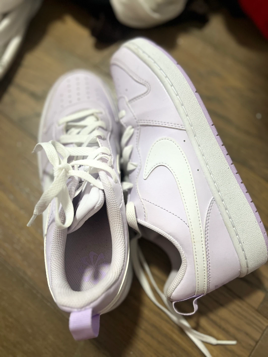 Nike Women's Court Vision Low Lavender Sneakers - photo 2