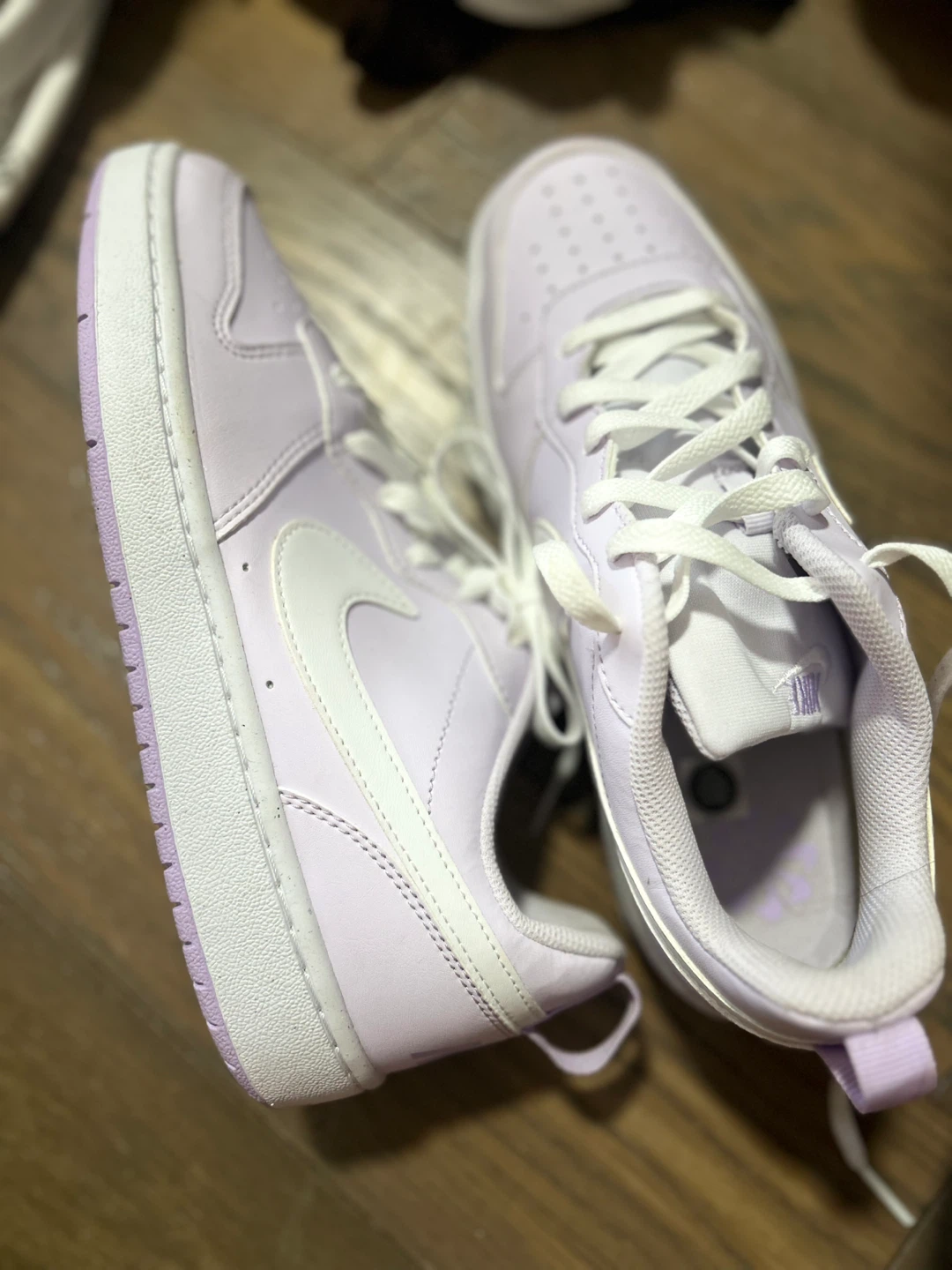 Nike Women's Court Vision Low Lavender Sneakers
