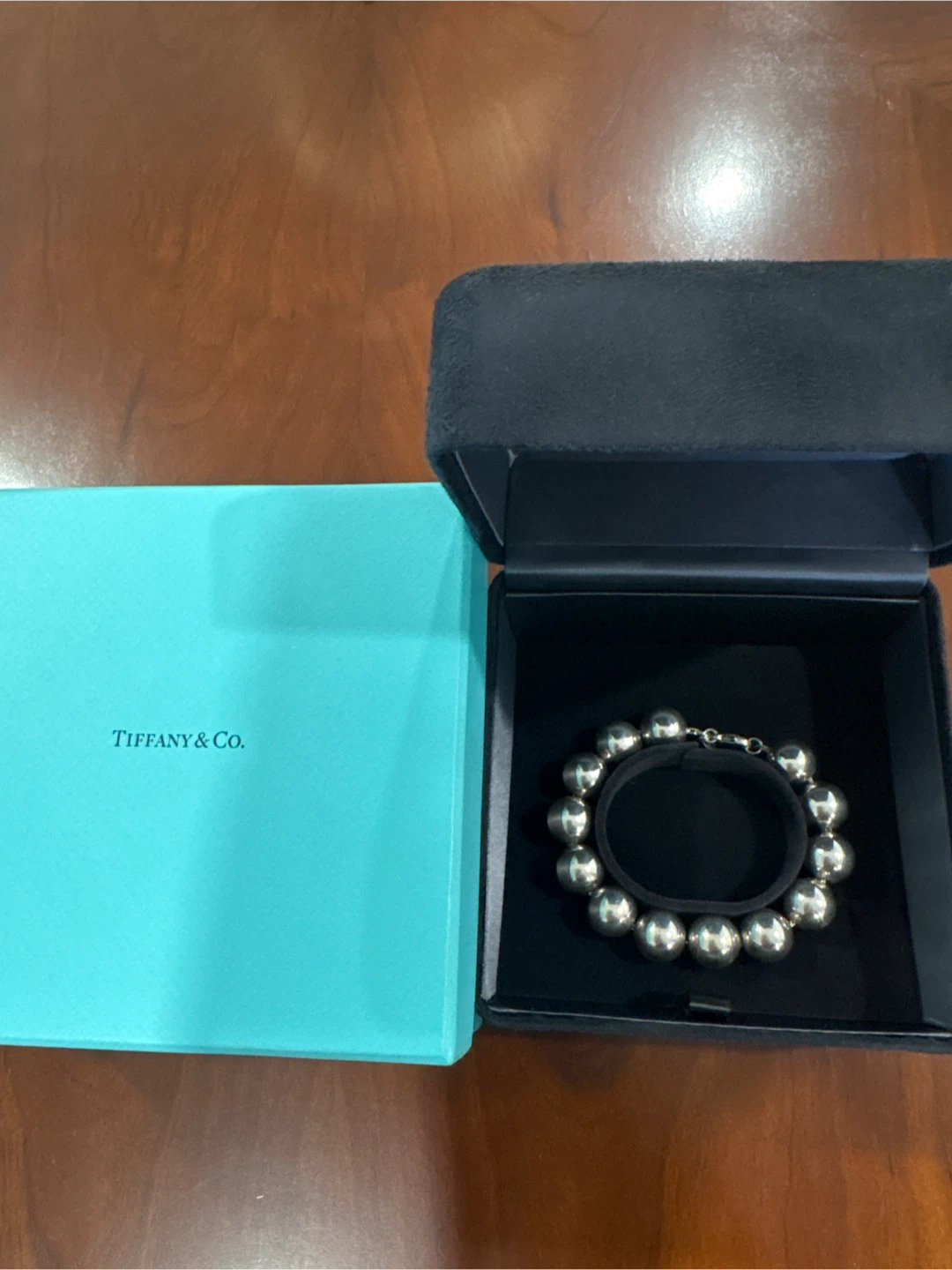 Tiffany & Co. Sterling Silver Ball Bracelet
