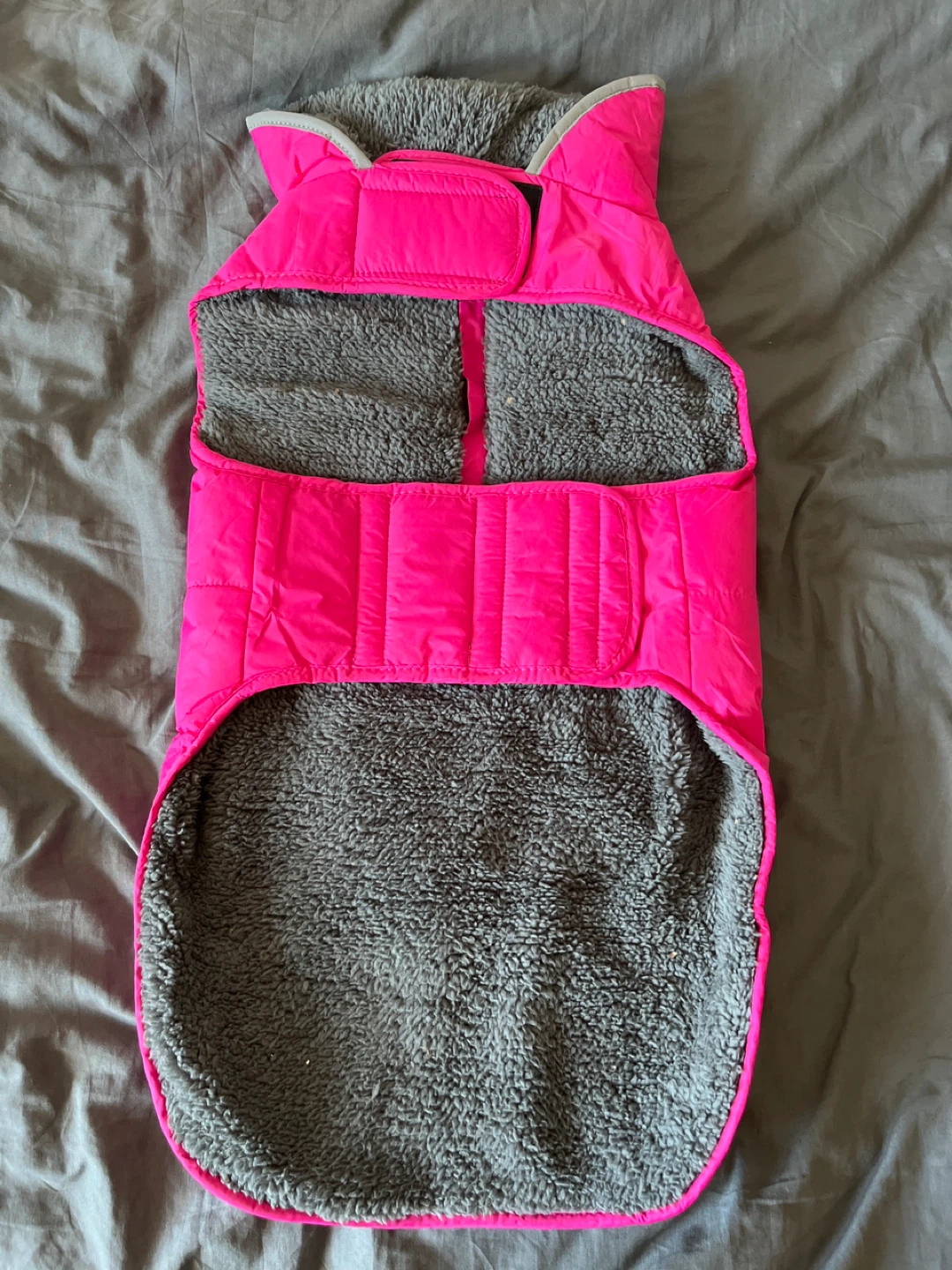 Medium- Pink Puffer Dog Vest - photo 2