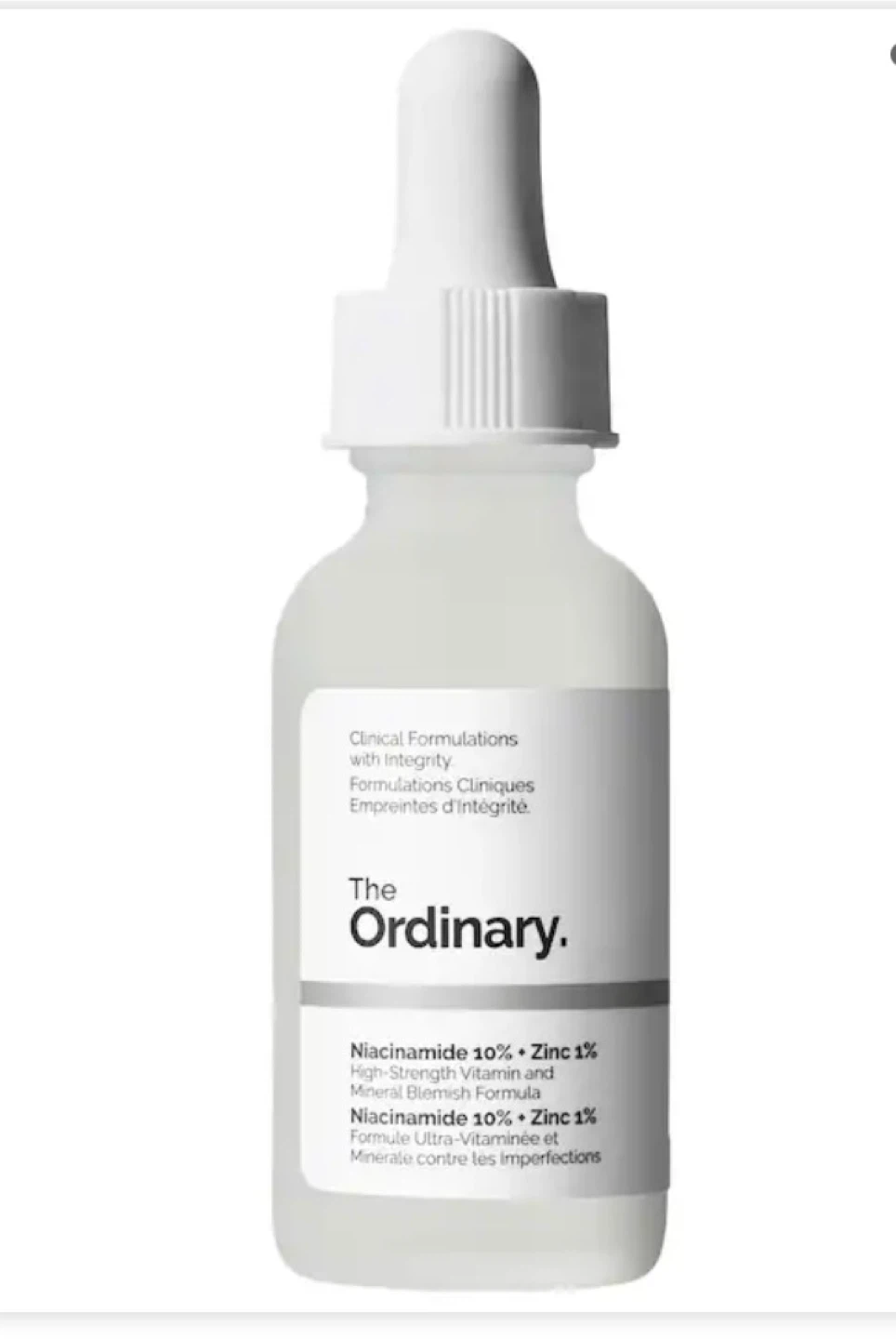 The Ordinary Niacinamide 10% + Zinc 1% Serum