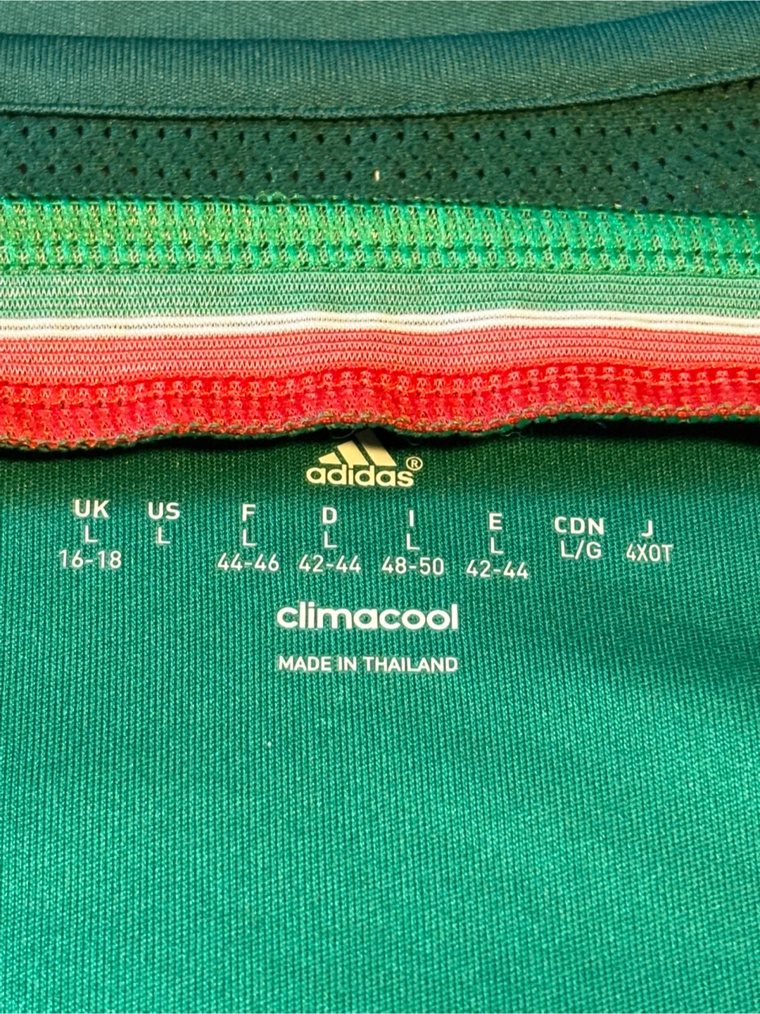 Adidas Mexico Climacool Soccer Jersey - photo 4