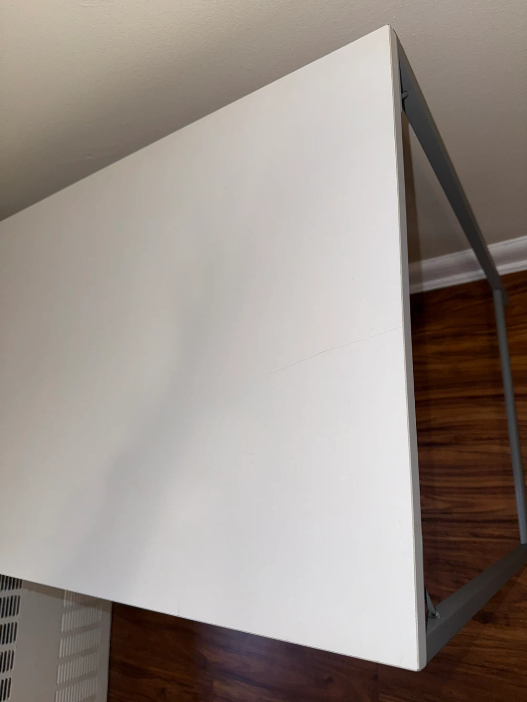 Compact White Desk with Shelves – Small Space Friendly - photo 2