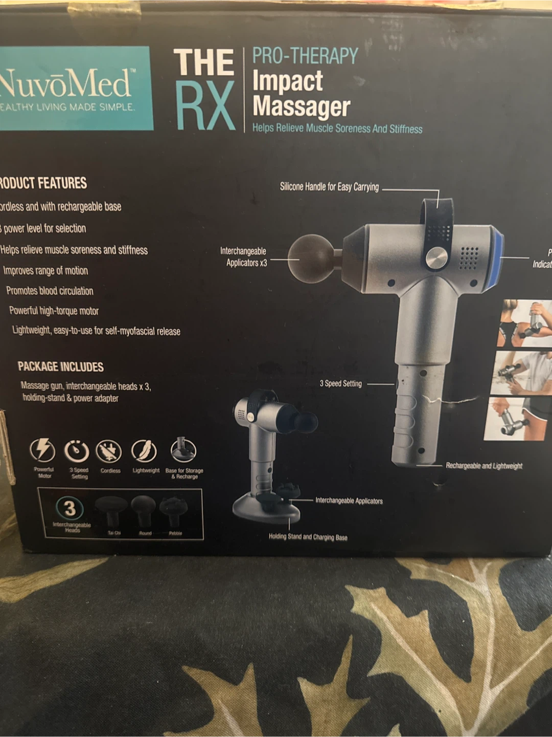 NuvoMed PRO-THERAPY RX Impact Massager - photo 3