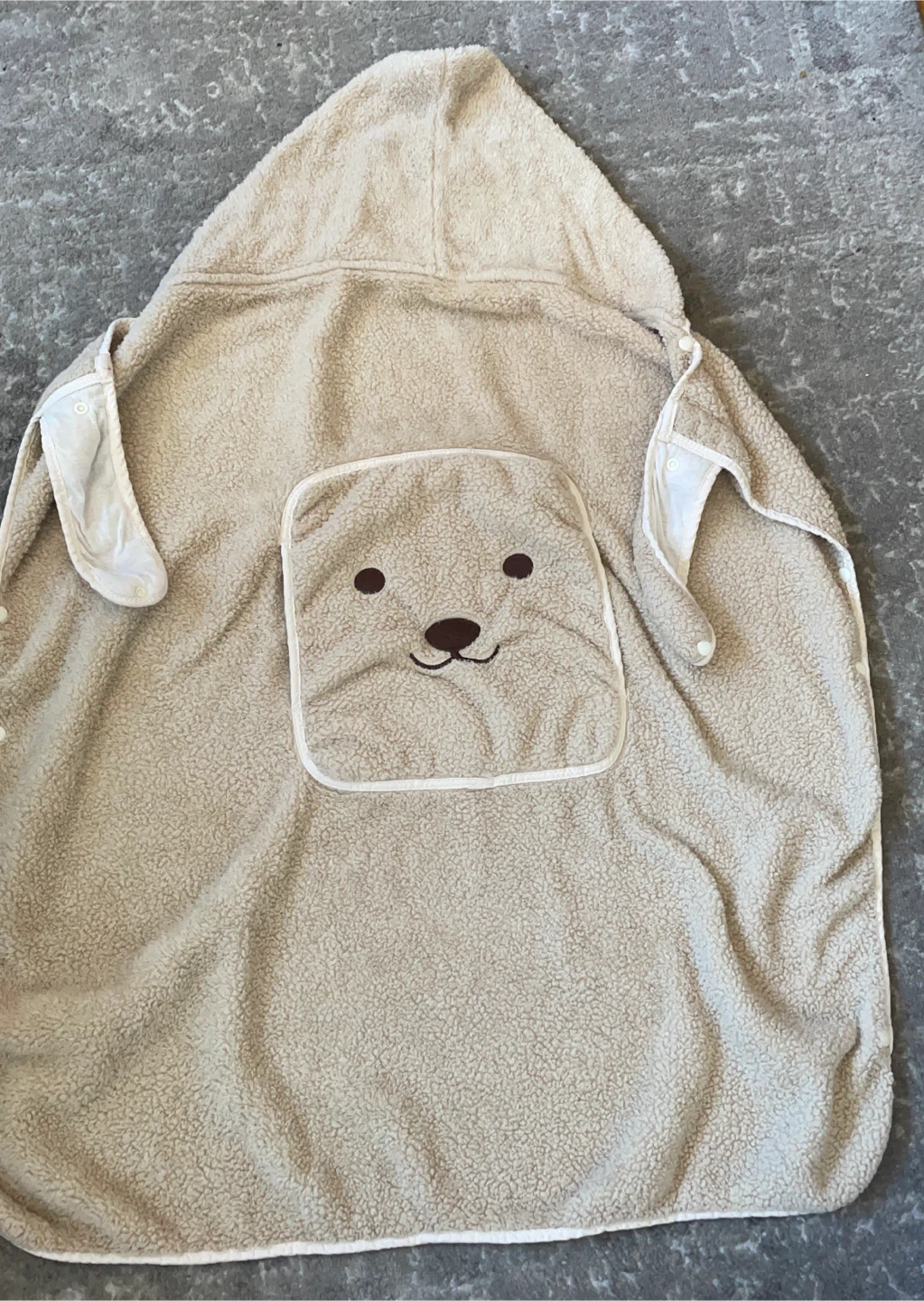 Fleece Baby Bunting Bag with Hood - photo 4