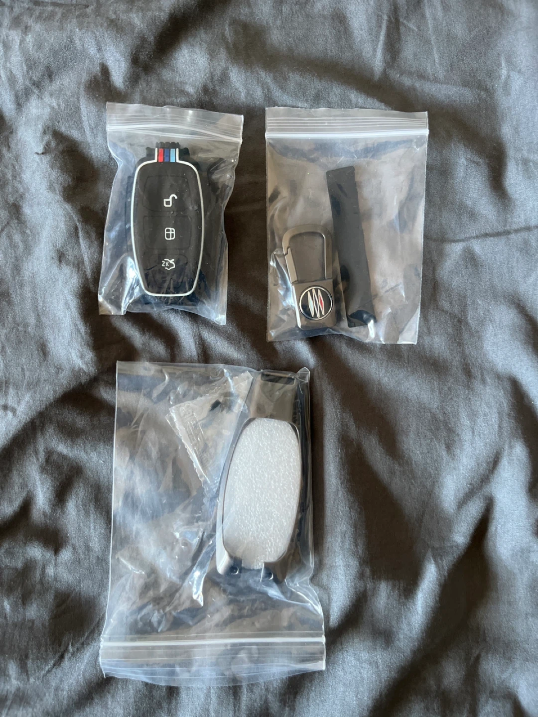 Car Key Fob Cover & Accessories Set
