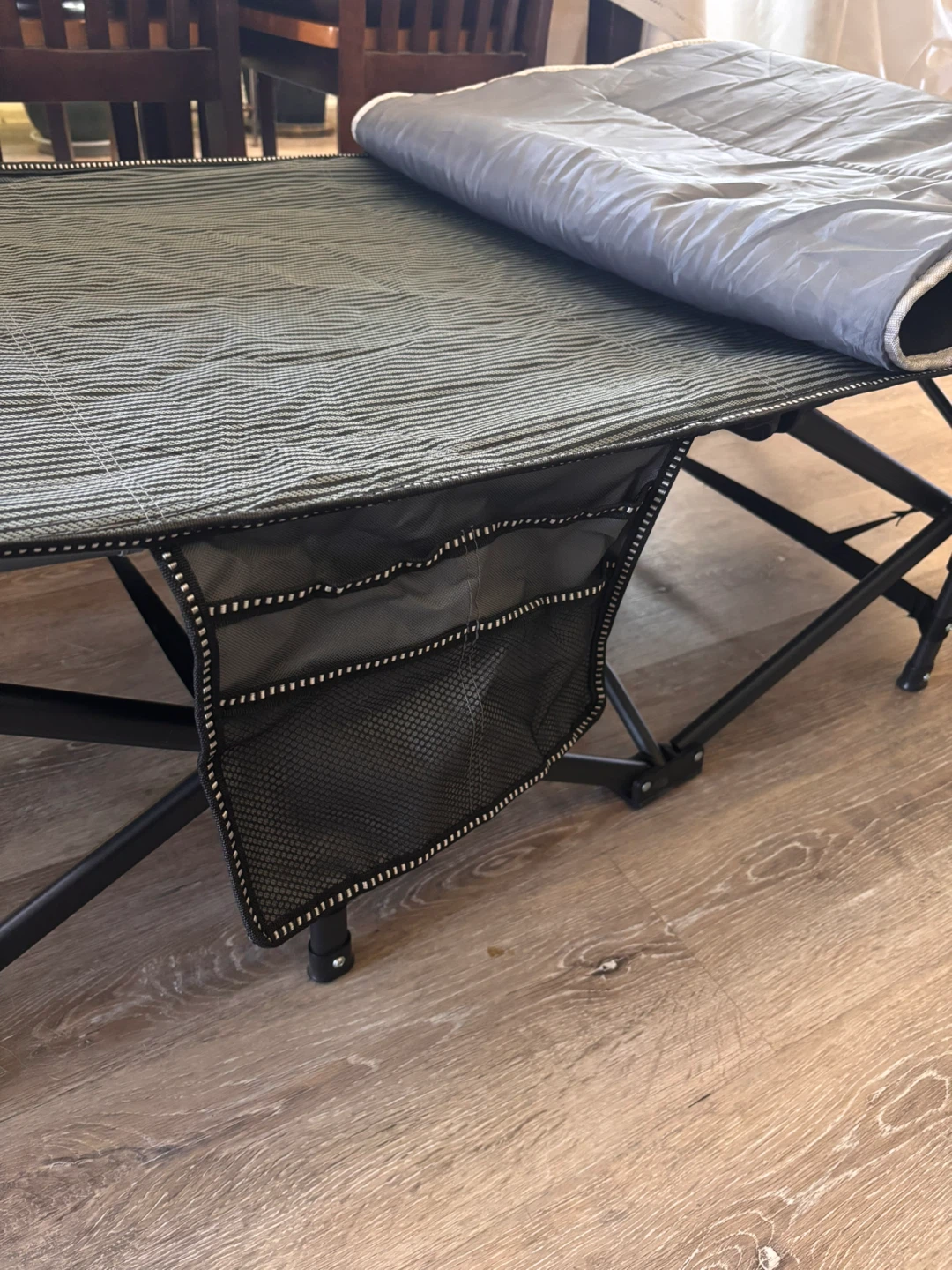 Camping Cot with Washable Mattress Pad - photo 3