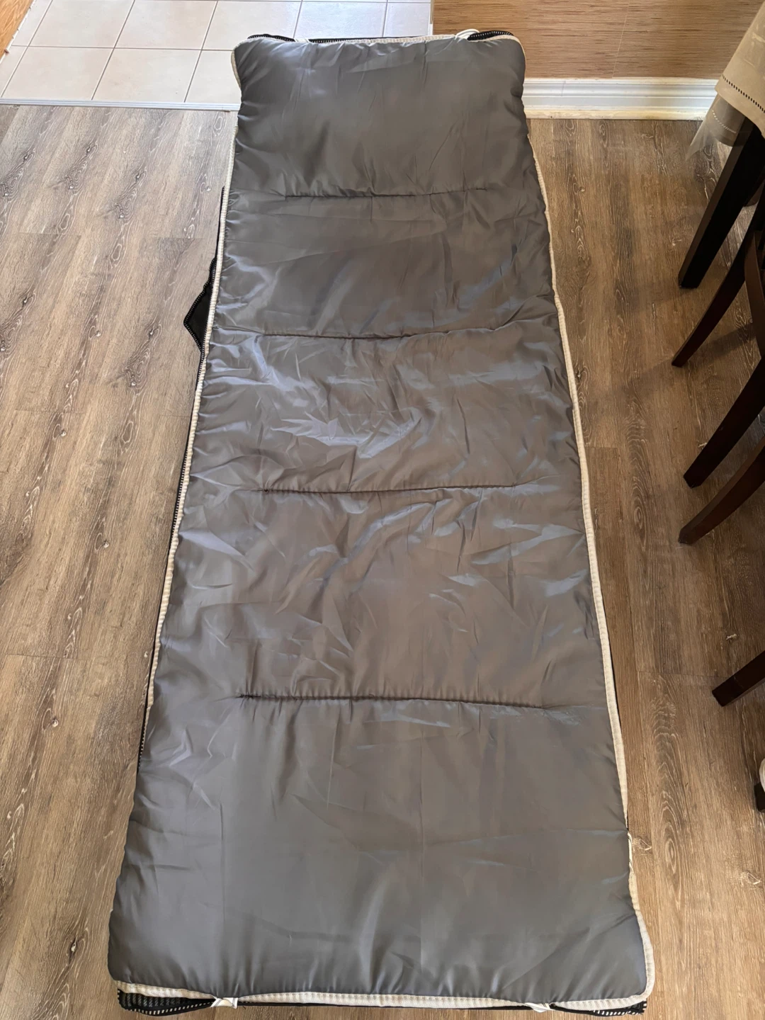 Camping Cot with Washable Mattress Pad