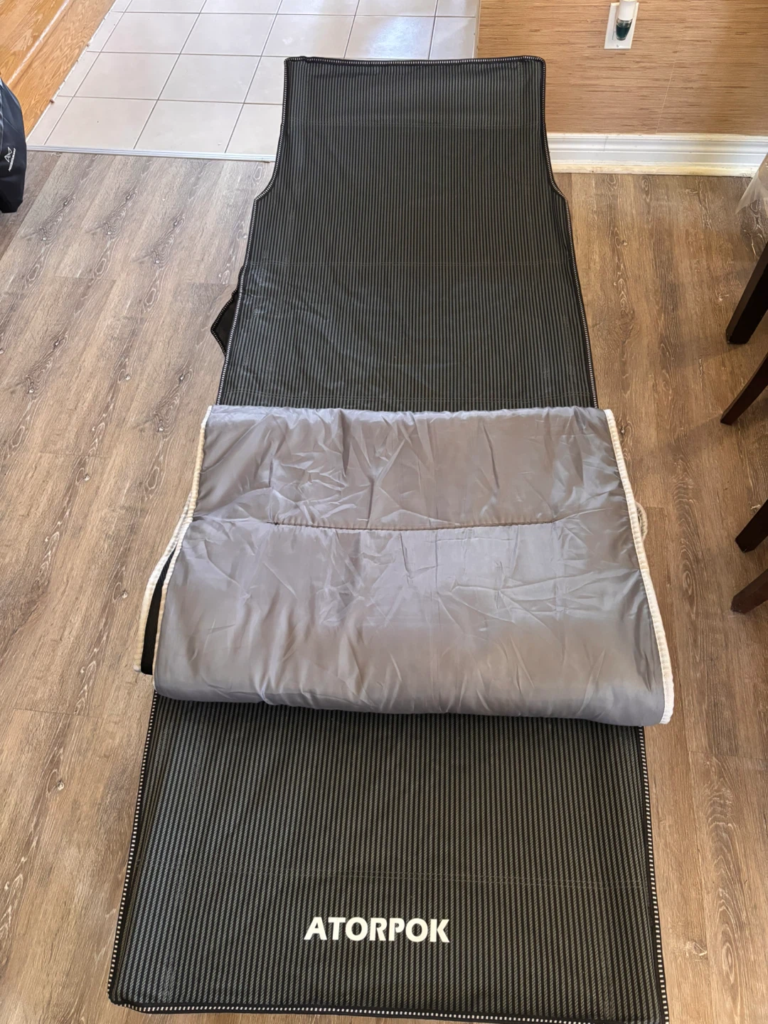 Camping Cot with Washable Mattress Pad - photo 2