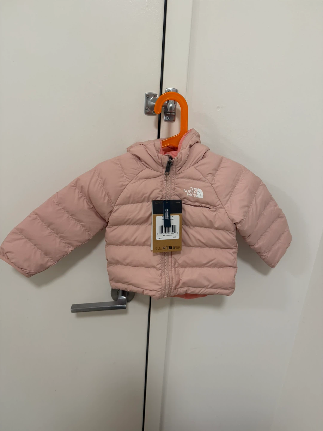 The North Face Baby Girl Pink Puffer Jacket
