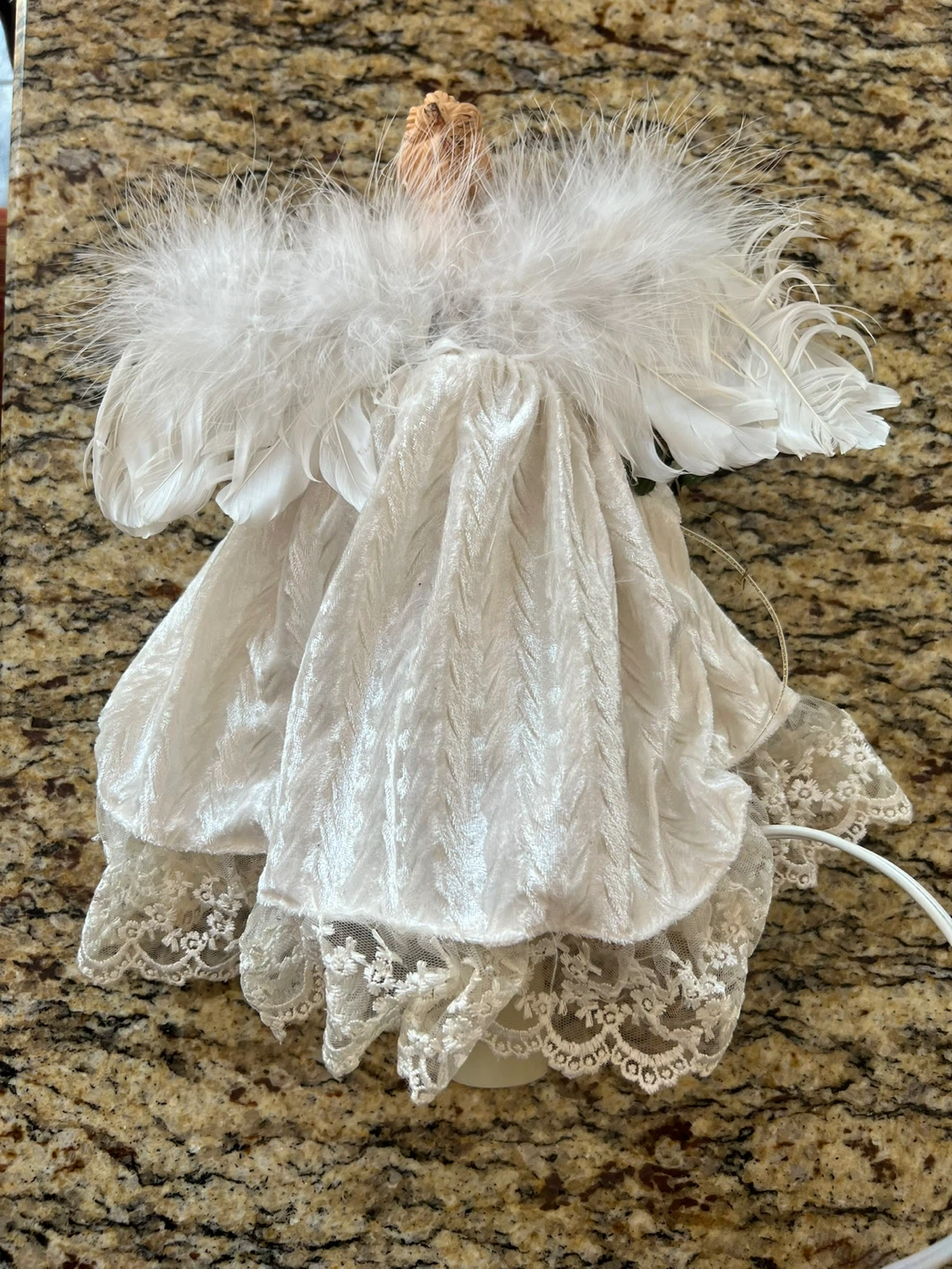 White Angel Tree Topper - photo 2