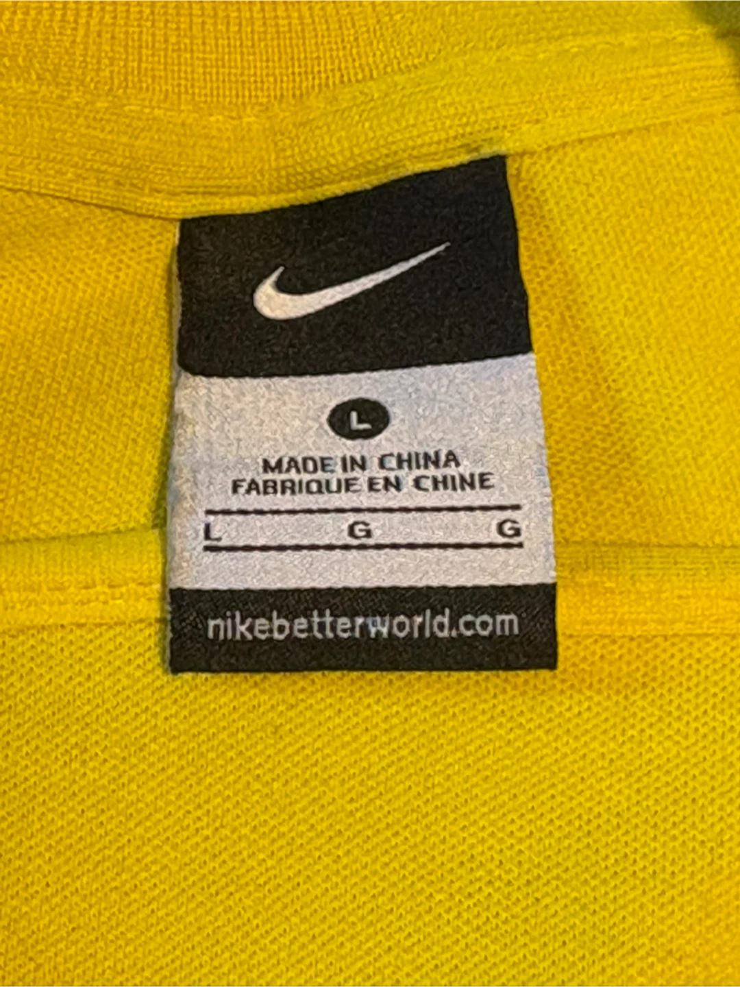 Nike Ukraine Track Jacket - Yellow/Blue - Size L - photo 3