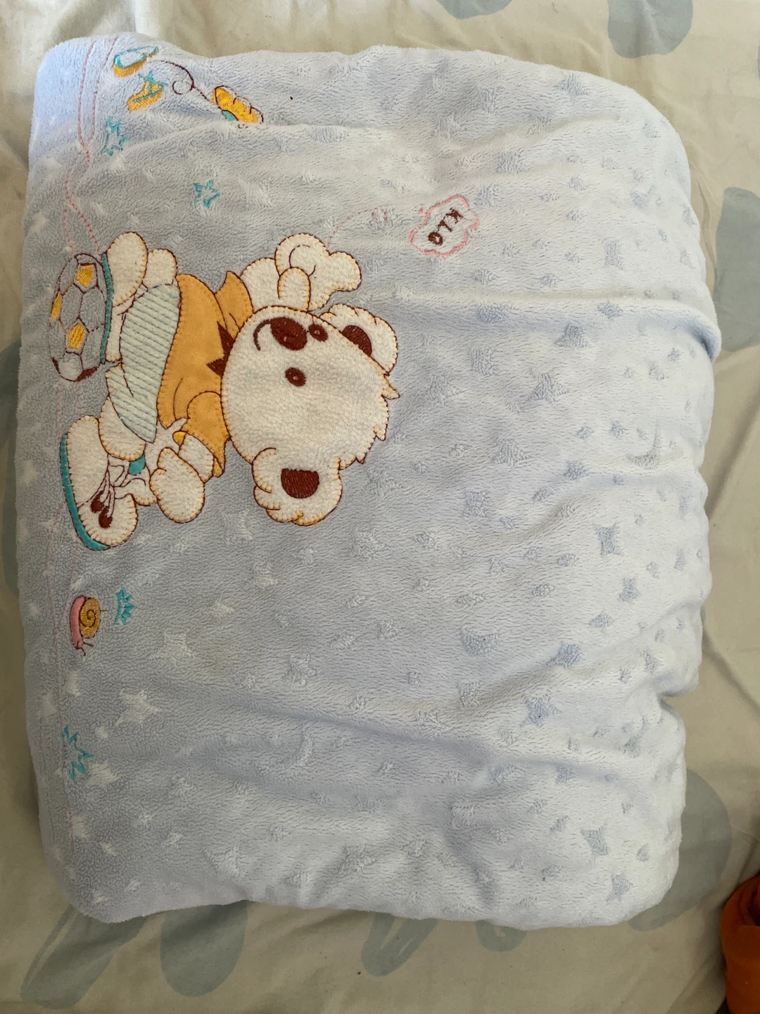 Baby Bunting Bag with Bear Design - photo 3