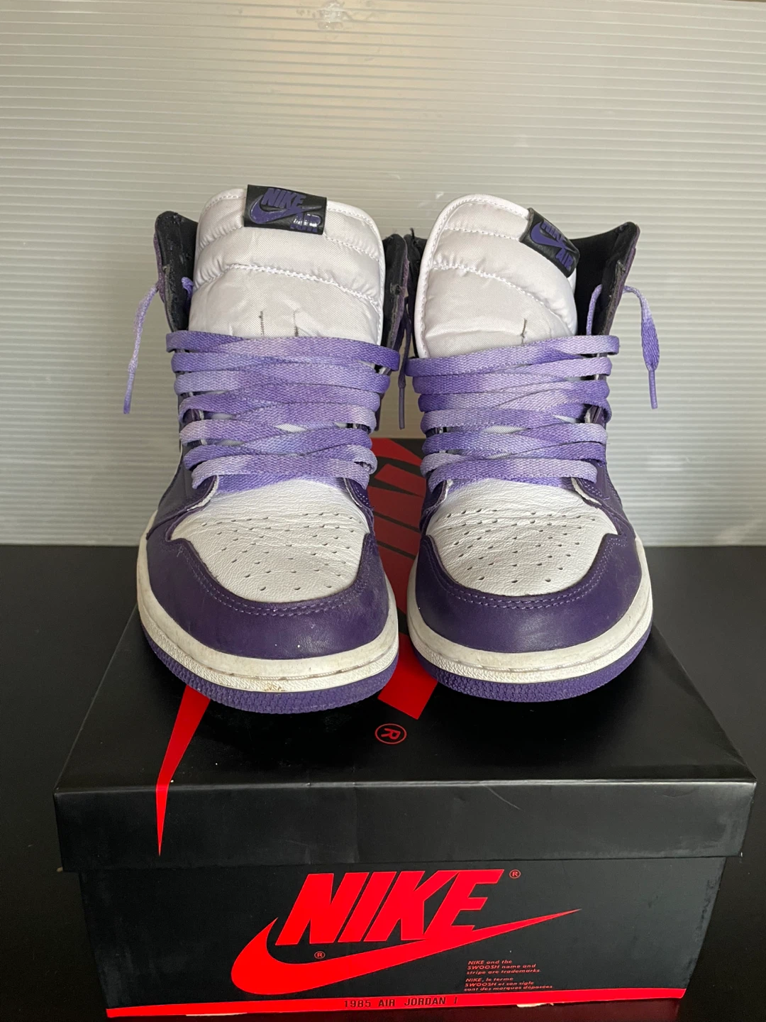 Jordan 1 High Court Purple - photo 2
