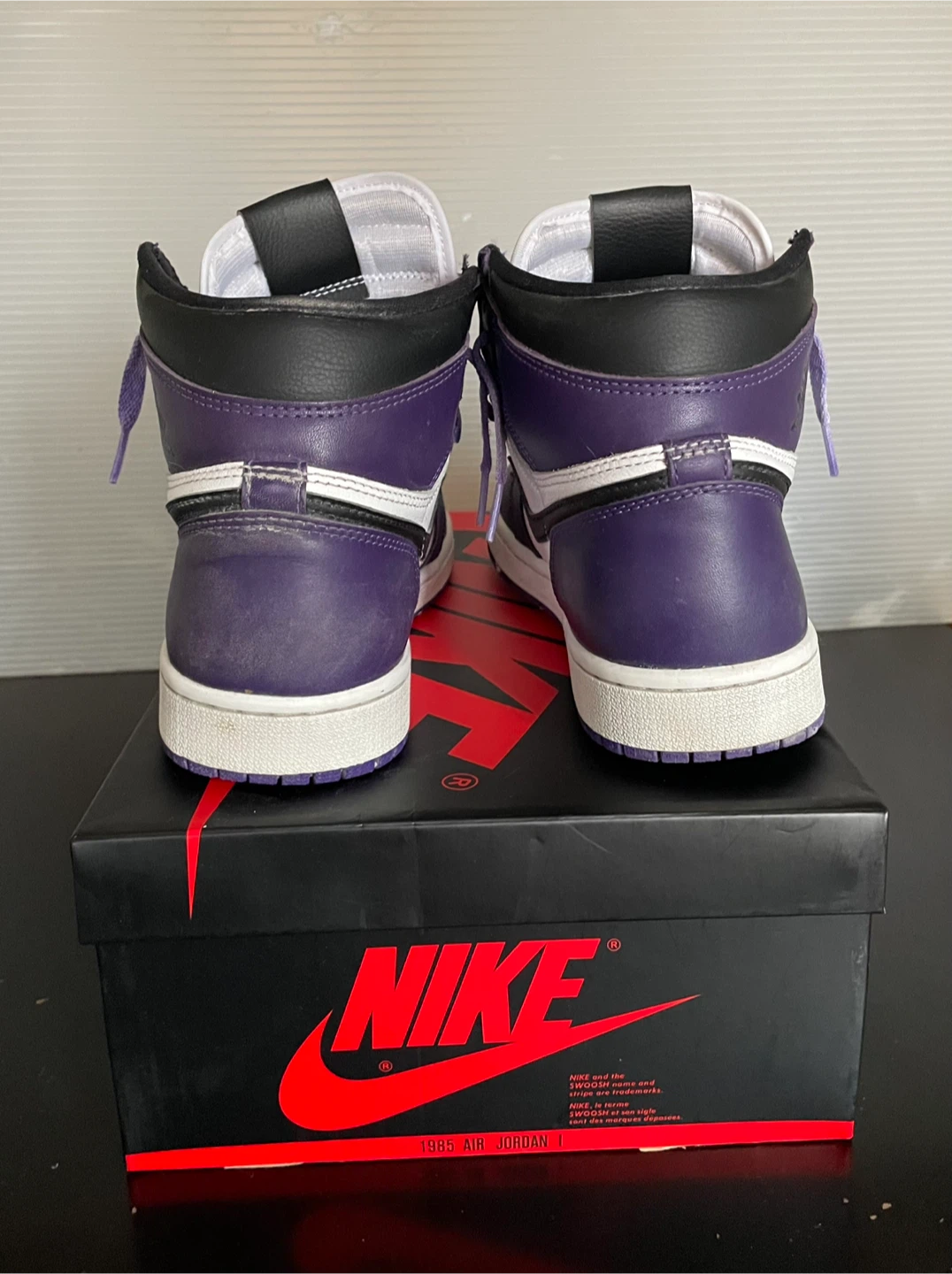 Jordan 1 High Court Purple - photo 4