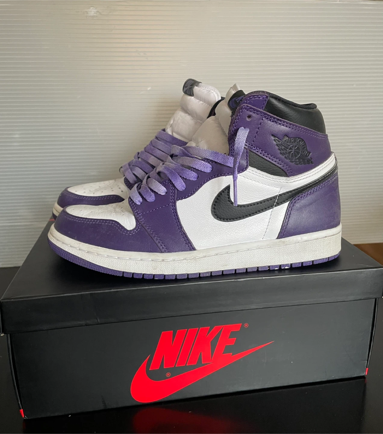 Jordan 1 High Court Purple - photo 3