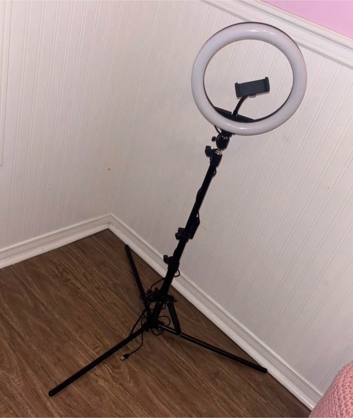 10" LED RGB Ring Light with Tripod and Phone Clip