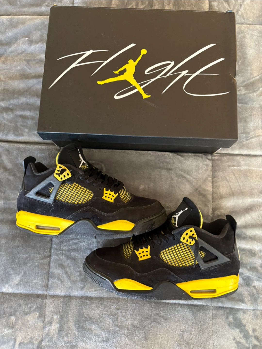Air Jordan 4 Retro 'Lightning' - Size 10.5