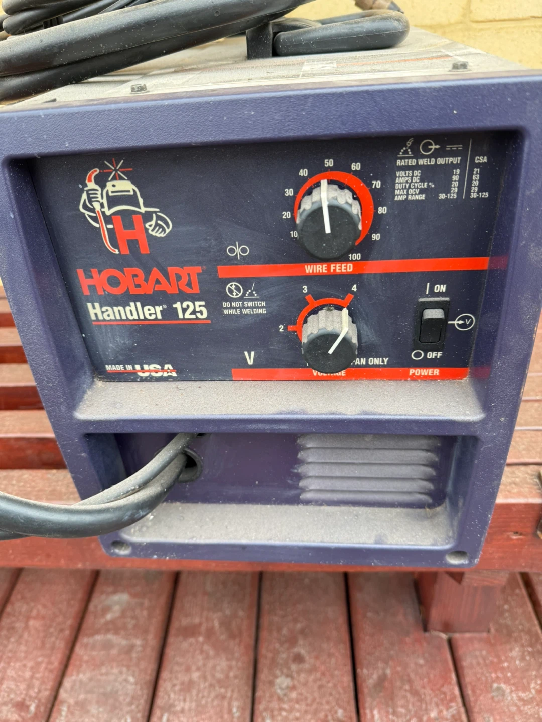 Hobart Handler 125 Welder - photo 2