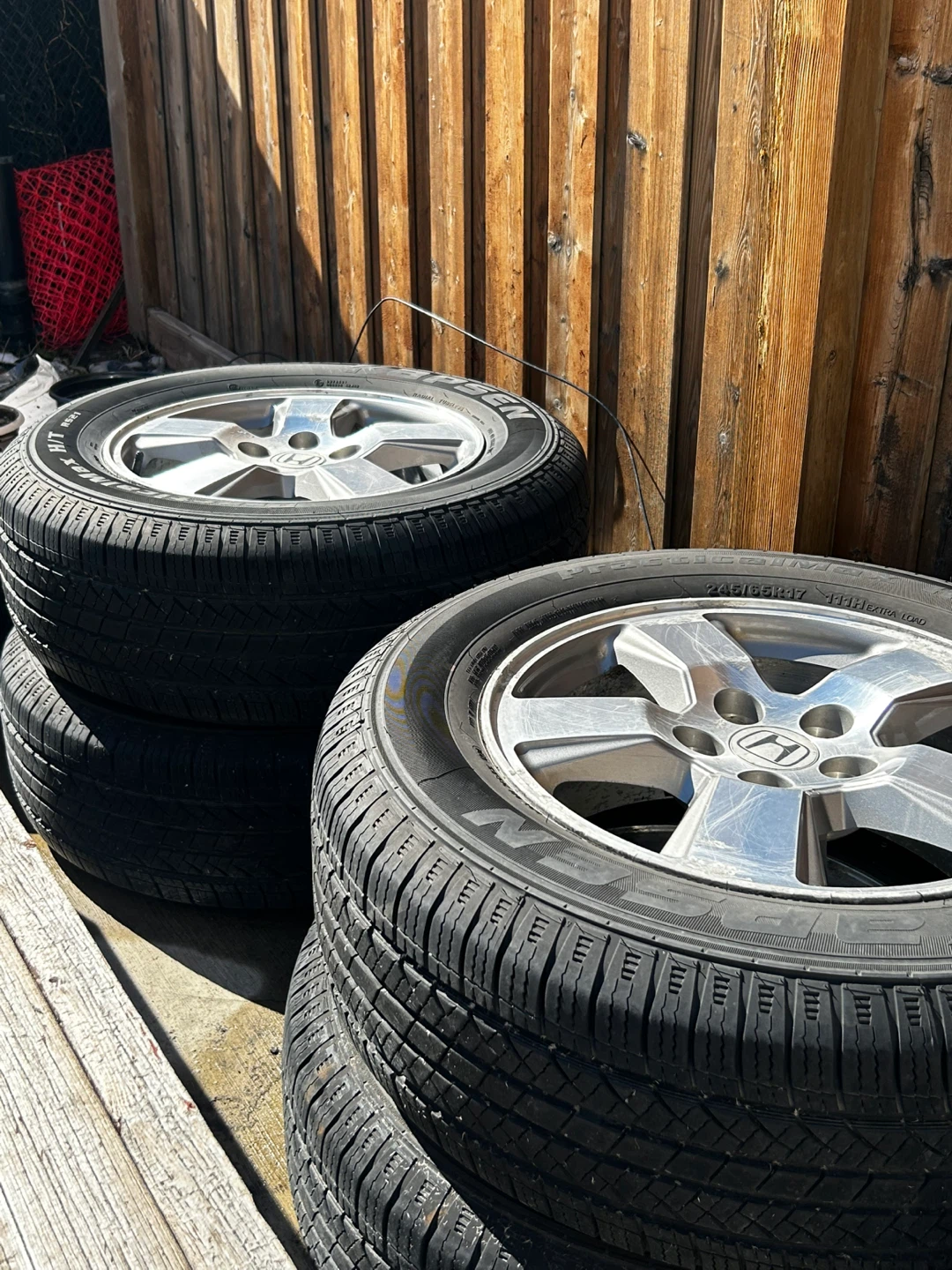 Honda 245/65R17 Tires with Rims - photo 4