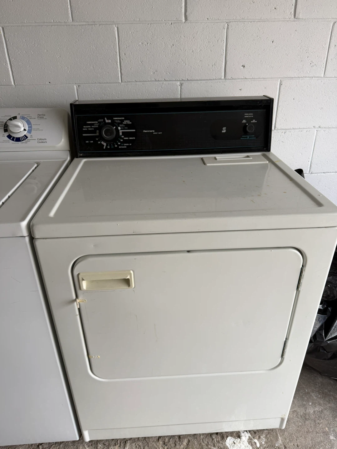 Kenmore Fabricmaster Dryer and GE washer - photo 3