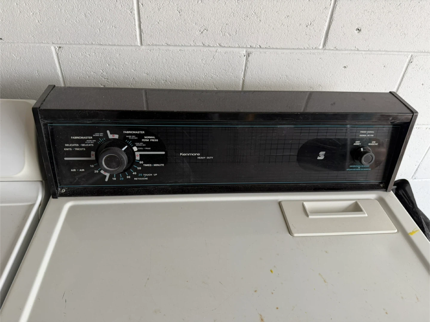 Kenmore Fabricmaster Dryer and GE washer - photo 4
