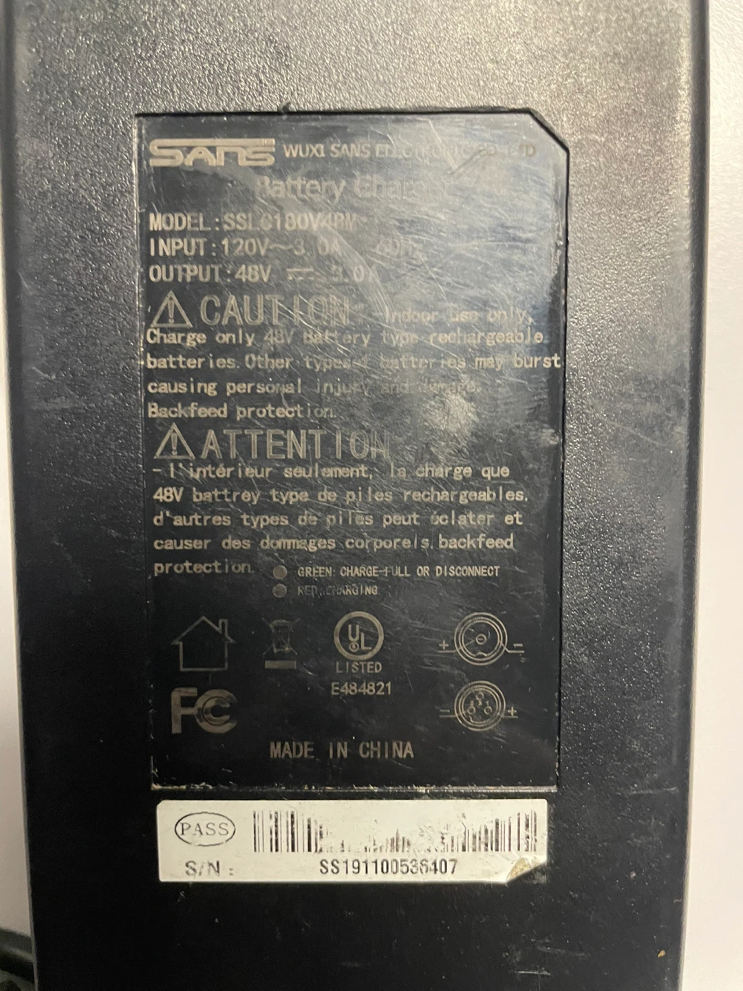 E-bike 48V Battery Charger - photo 2