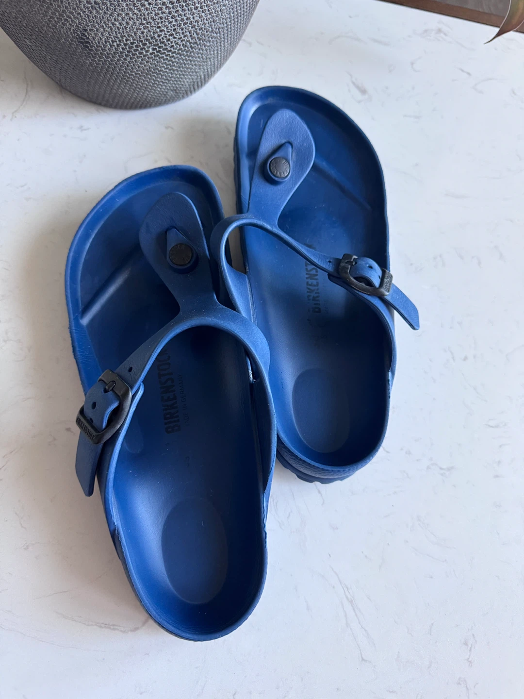Blue Birkenstock Gizeh Thong Sandals - photo 2
