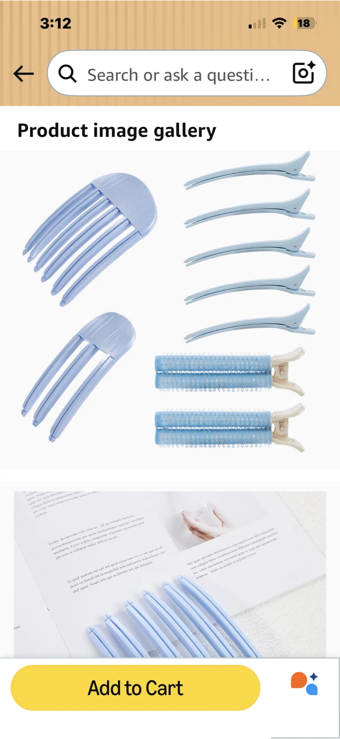 9 Pcs Hair Volume Clips for Roots, - photo 2