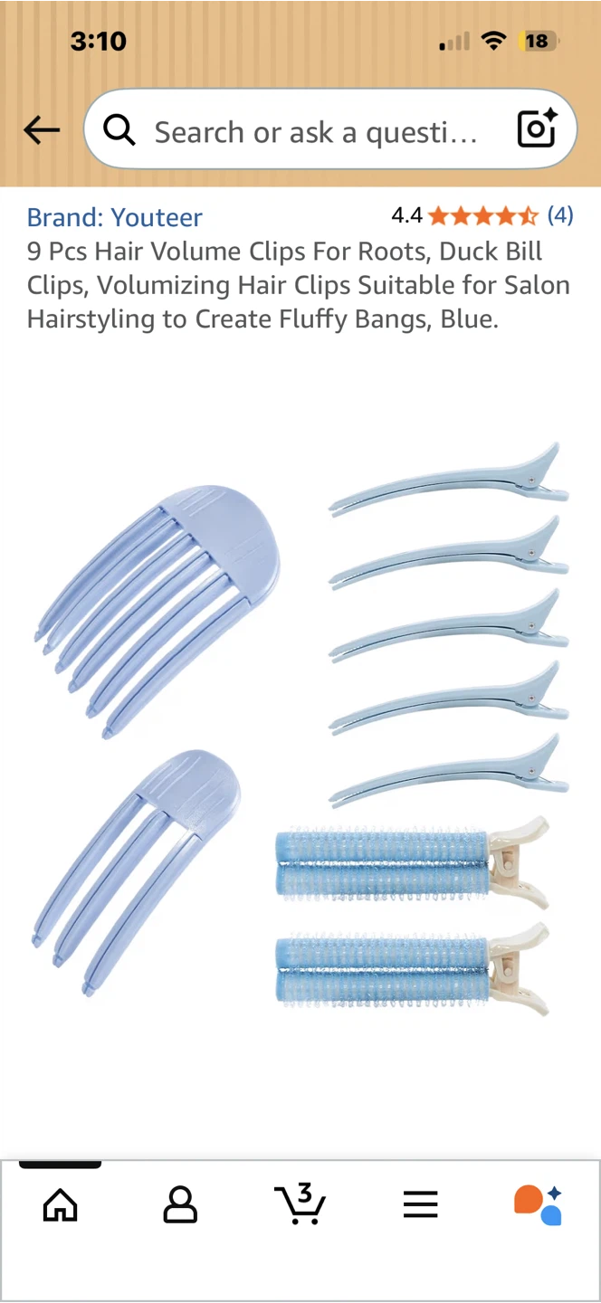 9 Pcs Hair Volume Clips for Roots,