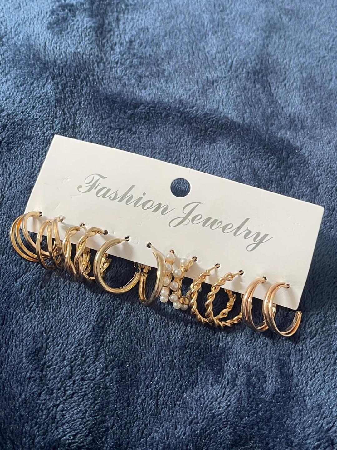 Fashion Jewelry Hoop Earring Set
