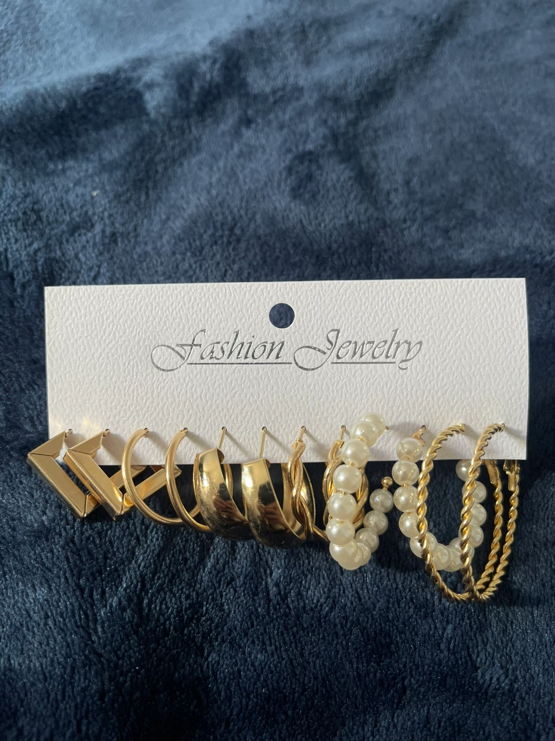 Set of 6 Fashion Hoop Earrings - photo 2