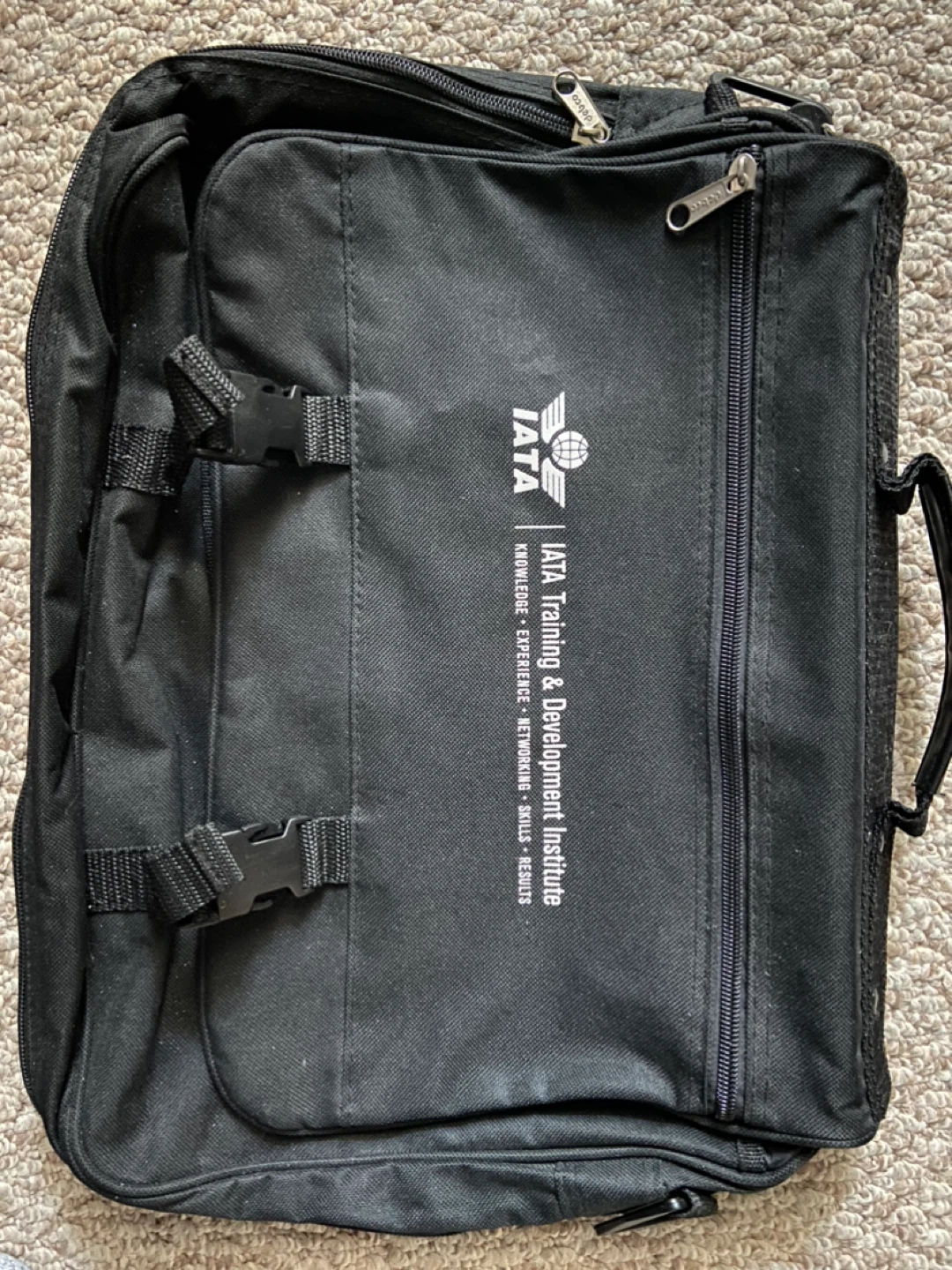 IATA Training & Development Institute Black Briefcase