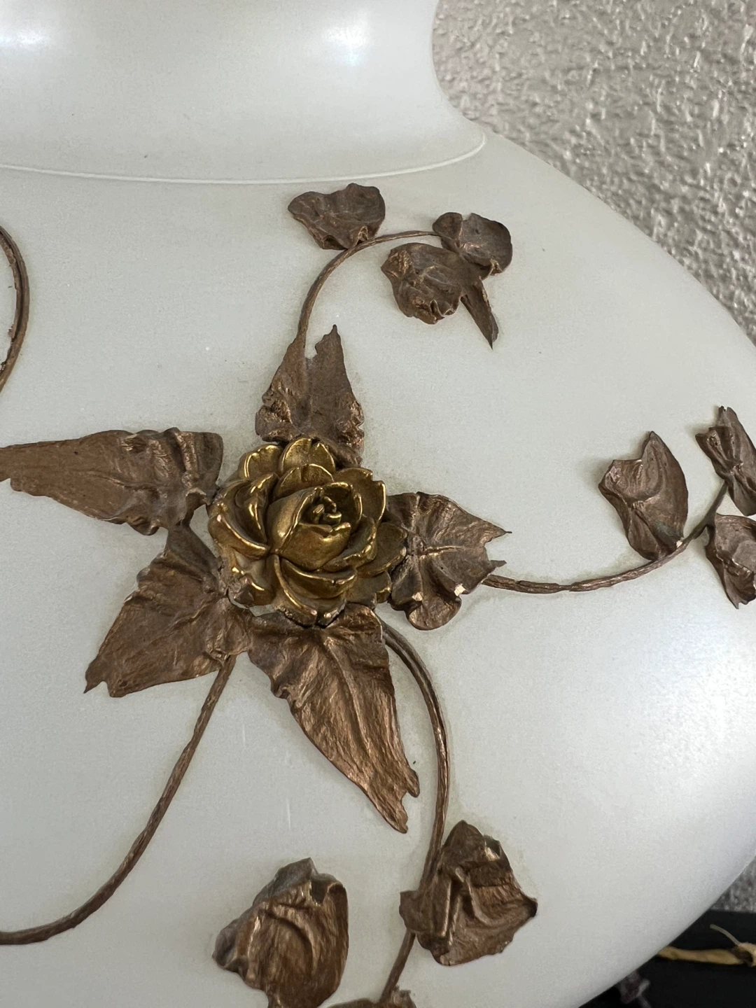 Vintage Floral Table Lamp - photo 2