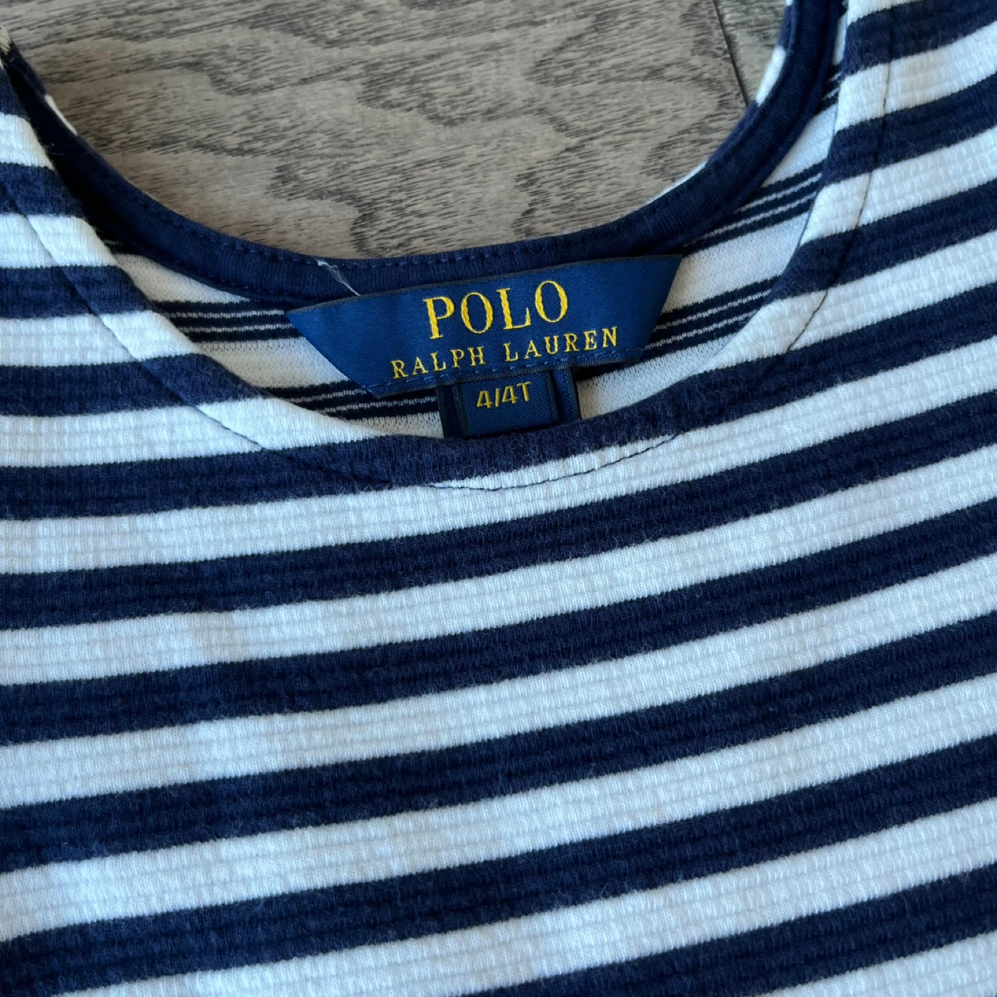 Polo Ralph Lauren Girls Striped Dress Size 4T - photo 2