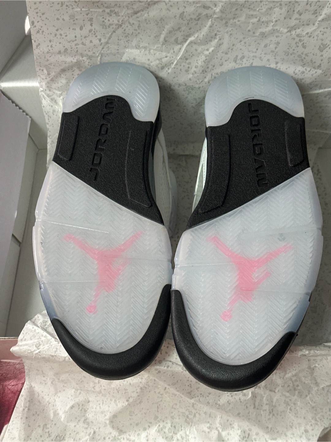 Jordan 5 Retro TD "Doughnut" White Pink - photo 4