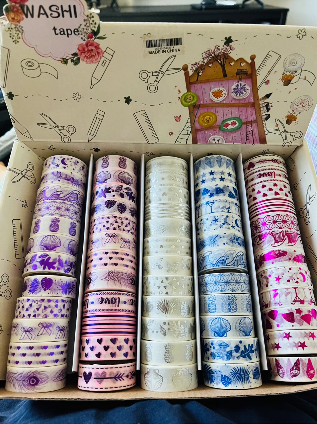Washi tape / craft tape box new