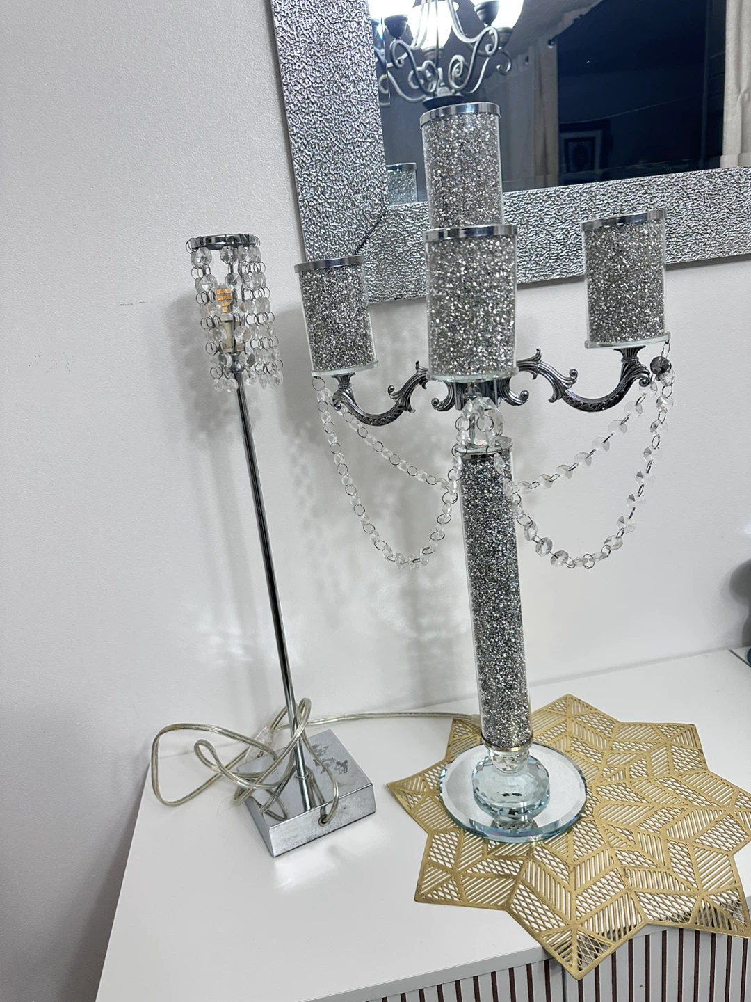 Candle holder and lamp all together 40