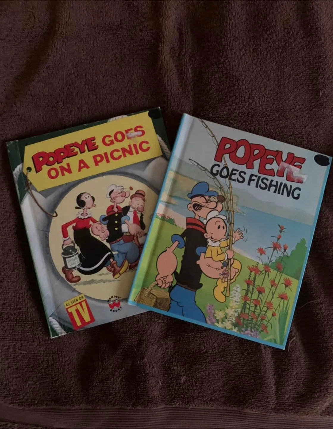 Vintage 1983 Popeye Books