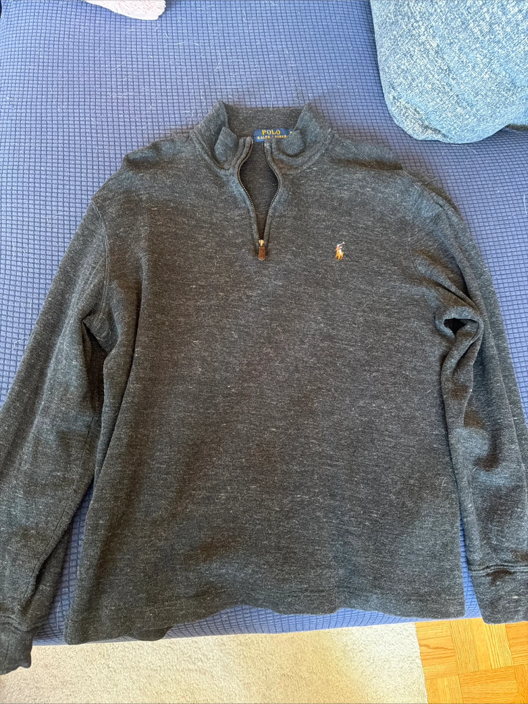 Polo Ralph Lauren Men's Quarter-Zip Sweater - Size M - photo 2
